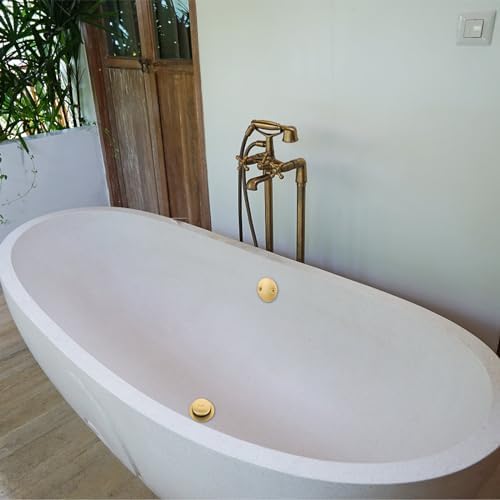 Universal Bath Tub Drain and Overflow Kit with All Metal Components 1