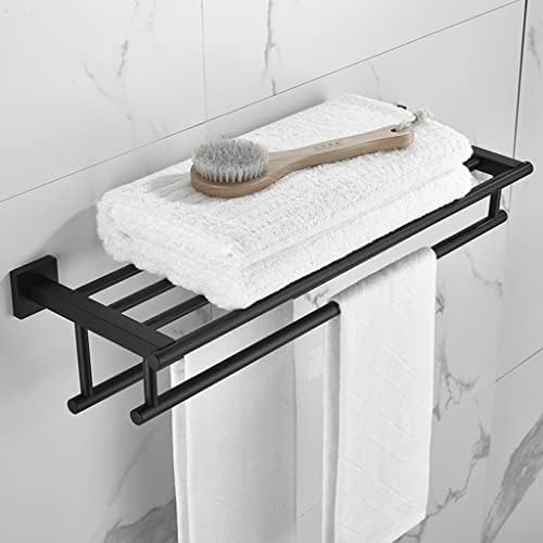 ANNBKA 304 Stainless Steel Towel Shelf Wall Mounted