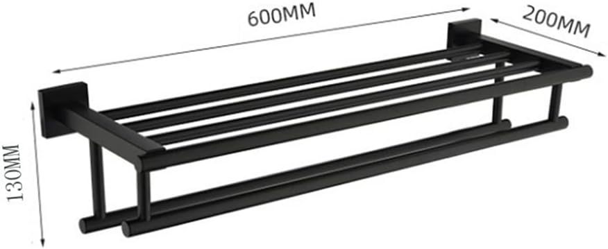 ANNBKA 304 Stainless Steel Towel Shelf Wall Mounted