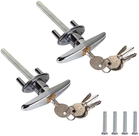 SENENQU 2 Pack Garage Door T Handle Lock 1