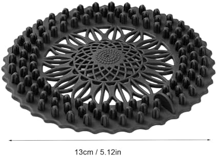 Hair Catcher Shower Drain Cover - Durable Silicone Easy to Install and Clean