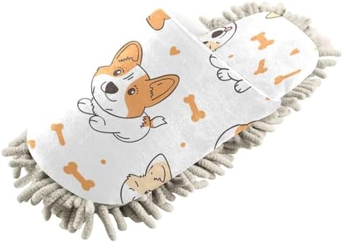 Zhirexin Cartoon Cute Dogs Cleaning Slippers