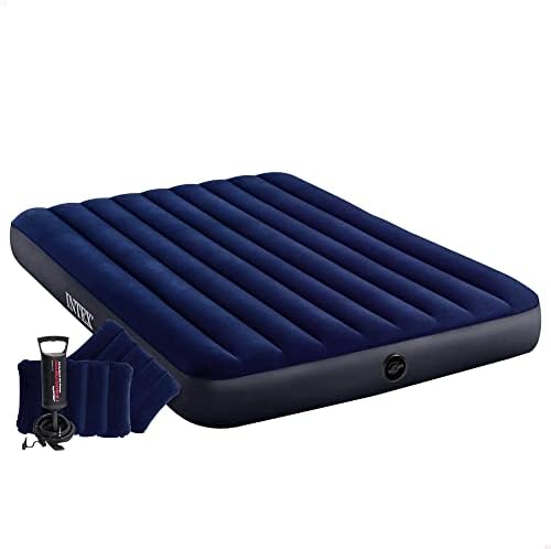 Intex Inflatable Mattress for Two with Cushions and Valve