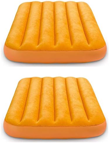 Intex Cozy Kidz Airbed for Kids 2 Pack - Soft Surface Carry Bag