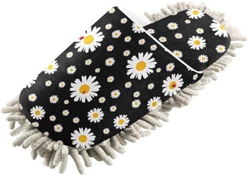 Sinestour Ditsy Floral Microfiber Mop Slippers