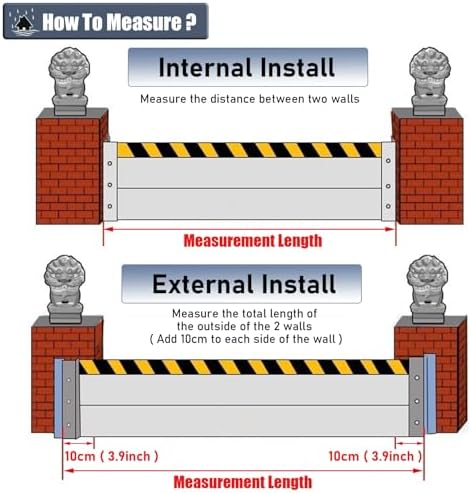 Flood Defense System - 47inch Aluminum Baffle Barriers Silver-L-175c