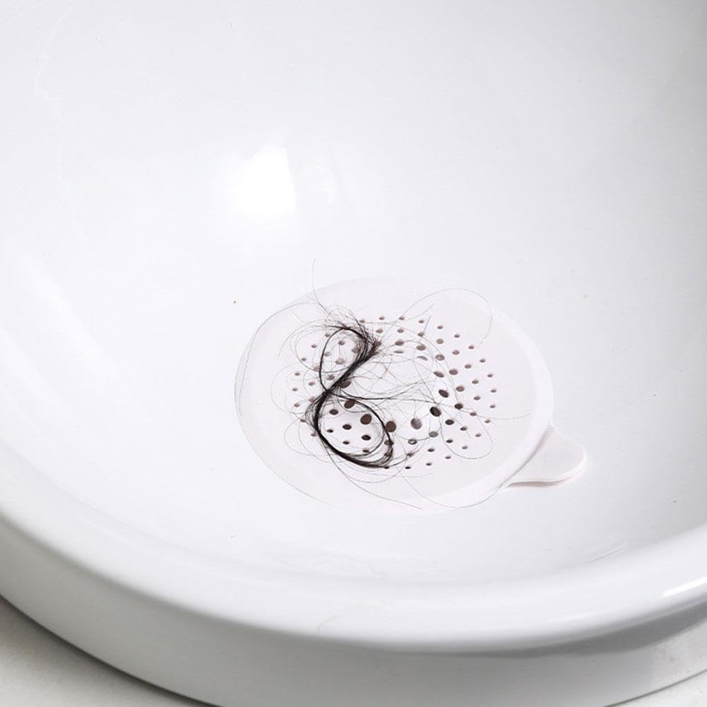 Shower Drain Hair Catcher Flexible TPR Strainer for Bathtub