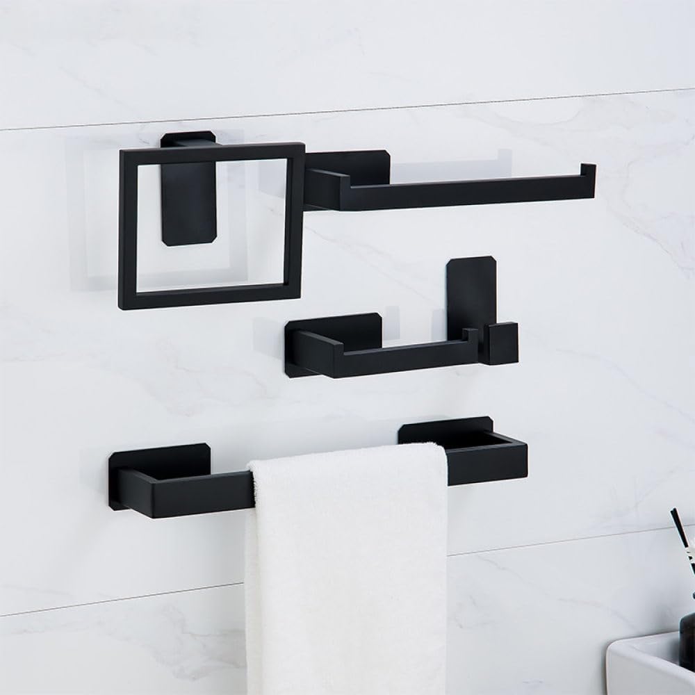 IsolaY Golden No Drilling Bath Hardware Set