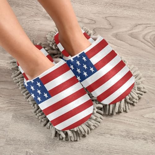 Zhirexin Microfiber Mopping Slippers for House Floor Cleaning