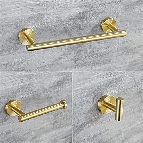 BOCbco Brushed Gold Towel Rail Hardware Set