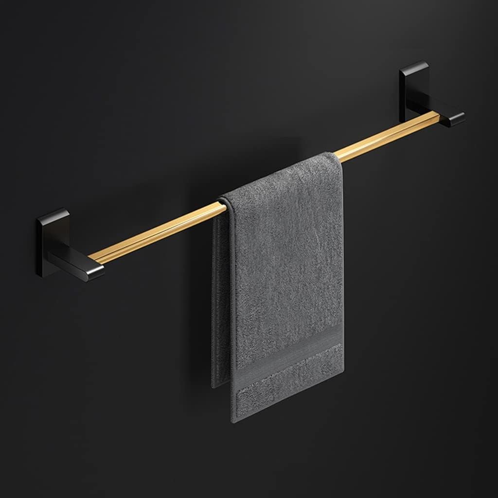 ANNBKA Black Gold Bathroom Towel Rack Set