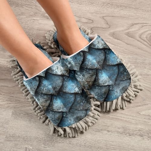 Zhirexin Snake Texture Mopping Slippers