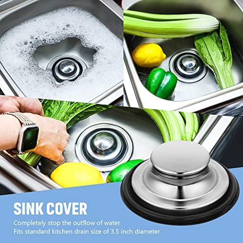 Mudder 3 Pcs Universal Sink Drain Strainer Set