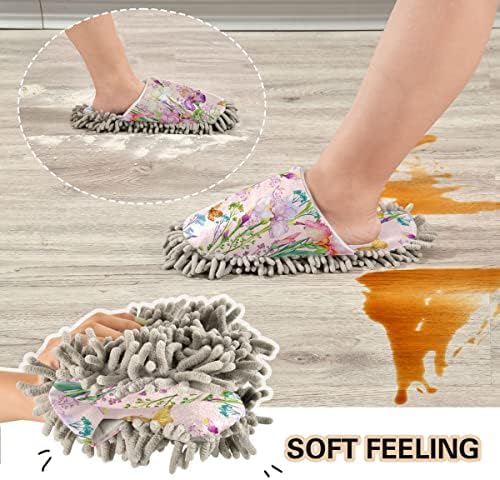 DOMIKING Mopping Slippers for Floor Cleaning 1