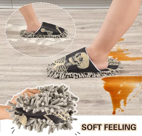 Zhirexin Microfiber Mop Slippers for Kitchen Cleaning 1