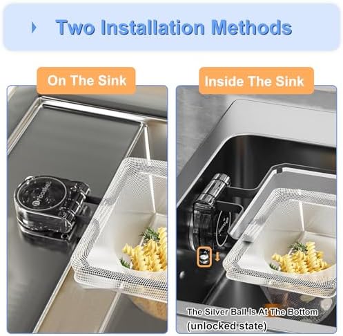 Mamakura Suction Sink Drain Strainer with Ball Design