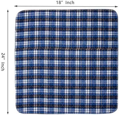 Brosive Non-Slip Incontinence Bed Pads 3 Pack 18 x 24