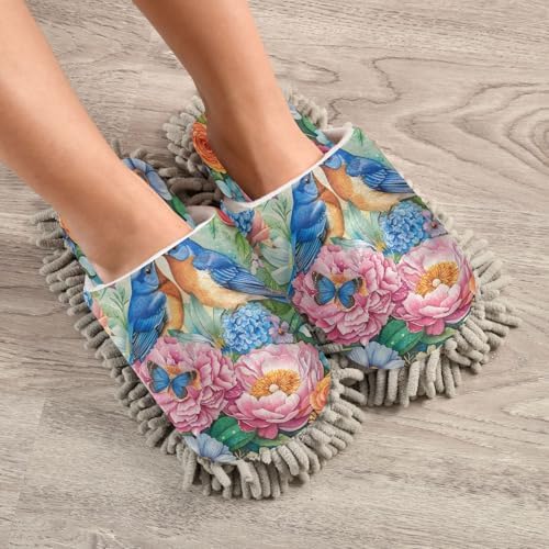 Zhirexin Comfortable Microfiber Cleaning Slippers