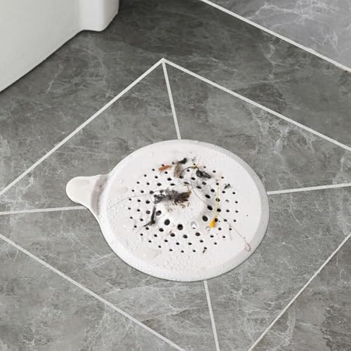 Shower Drain Hair Catcher Flexible TPR Strainer for Bathtub