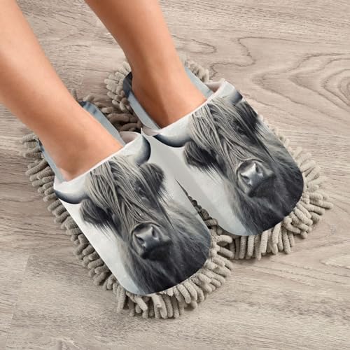 Zhirexin High Absorbency Cleaning Slippers