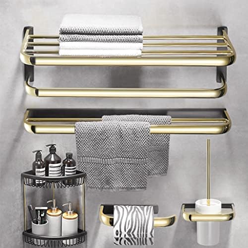 ANNBKA Luxury Bathroom Towel Bar Set