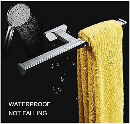 Brass Towel Bar Double Arm Holder for Bathroom and Kitchen