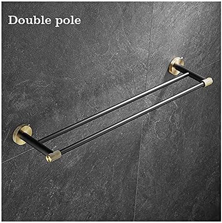 Stainless Steel Bathroom Hardware Set with Double Hanger