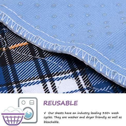 Brosive Non-Slip Bed Pads for Incontinence 36 x 34 2 Pack