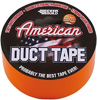 EveRBUILD American Duct Tape 50mm x 25m Orange