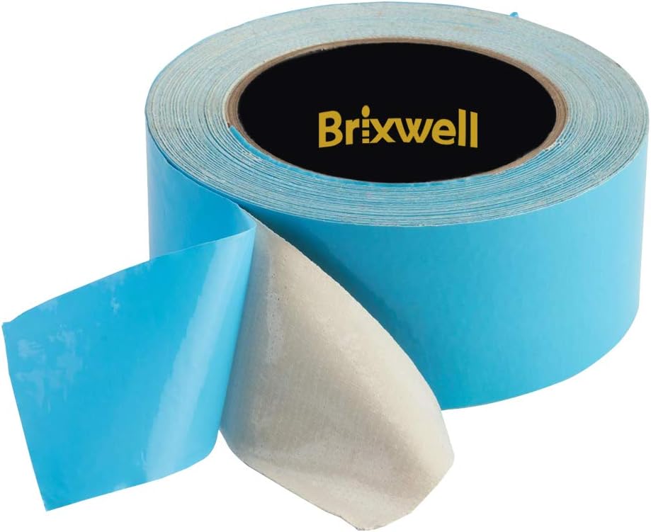 Brixwell Blue Double Coated Carpet Tape 2in x 12yd