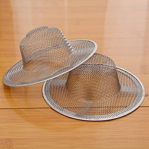 Stainless Steel Sink Strainer Hair Catcher Stopper for Kitchen and Bathroom
