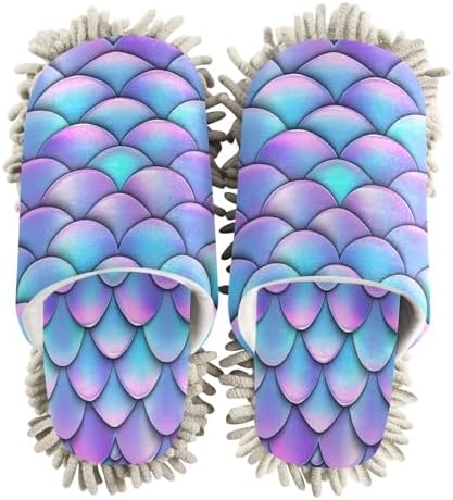 Zhirexin Colorful Scales Cleaning Slippers 1