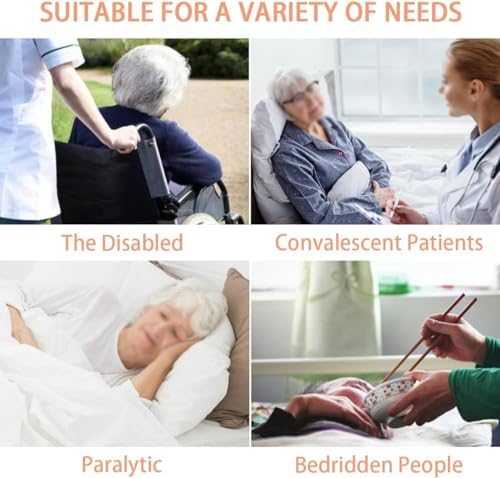 Washable Reusable Incontinence Bed Pad with 8 Handles