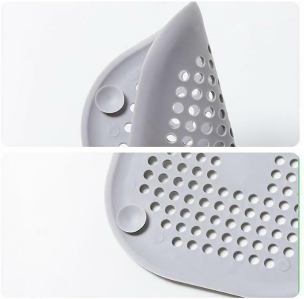 WELANGBN Square Hair Catcher with Suction Cup 2 Pack