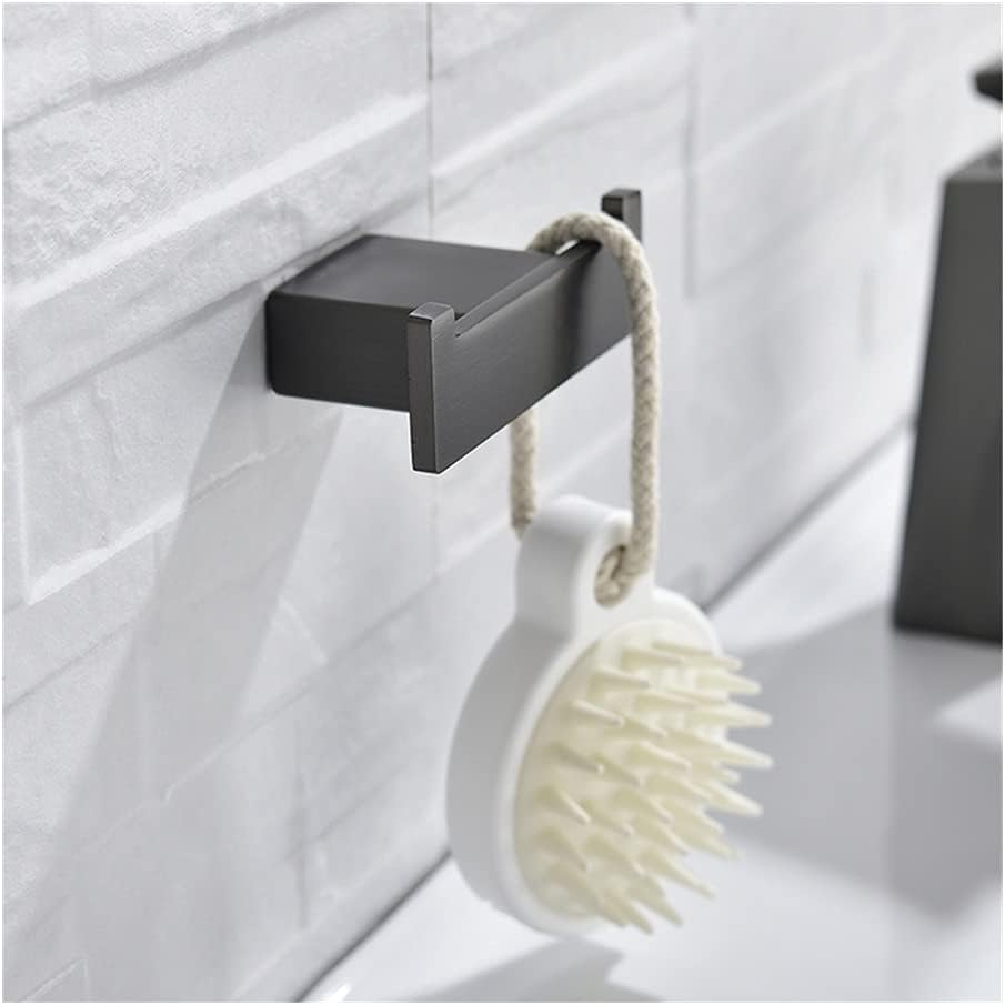 ANNBKA Gray Double Towel Bar Set for Bathroom