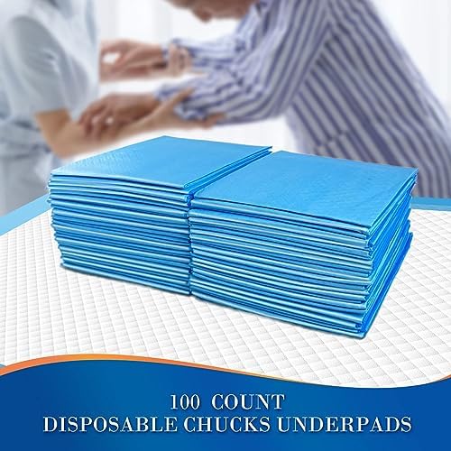 SOFYFINE 100 Count Leakproof Adult Bed Pads 23x36