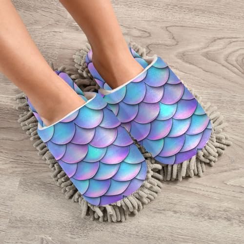 Zhirexin Colorful Scales Cleaning Slippers 1