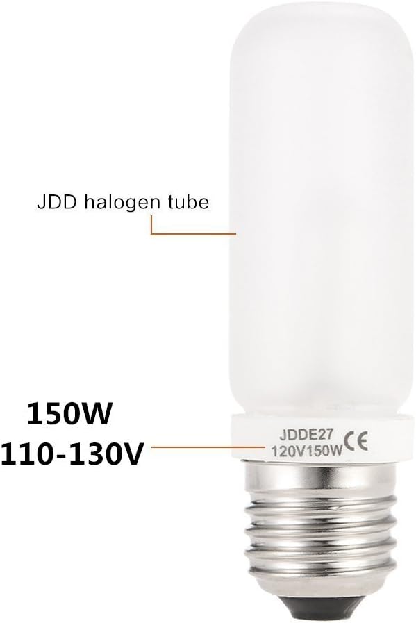 VSTAR 2 Pack 150W Frosted Halogen Bulbs E26 E27