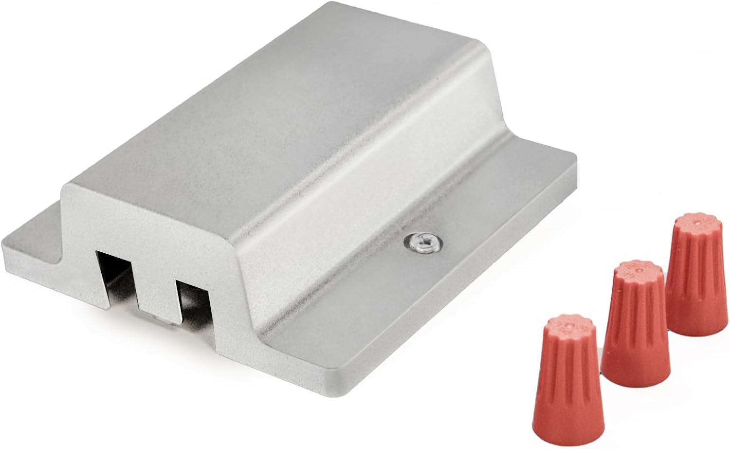 WAC Lighting H Track Floating Canopy Connector Brushed Nickel