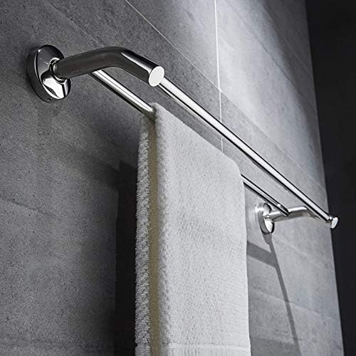 BOCbco Double Towel Rail 30cm Stainless Steel Bathroom Holder
