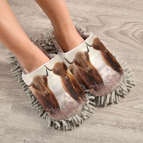 Zhirexin High Absorbency Cleaning Slippers 1