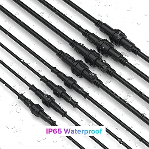 BTF-LIGHTING 4 Pin IP65 Connector with 20AWG Wire