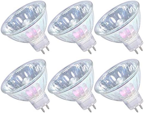 GMY 50W 12V MR16 Halogen Bulbs 6 Pack