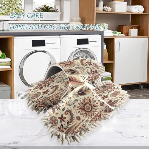 Zhirexin Mandala Pattern Cleaning Slippers