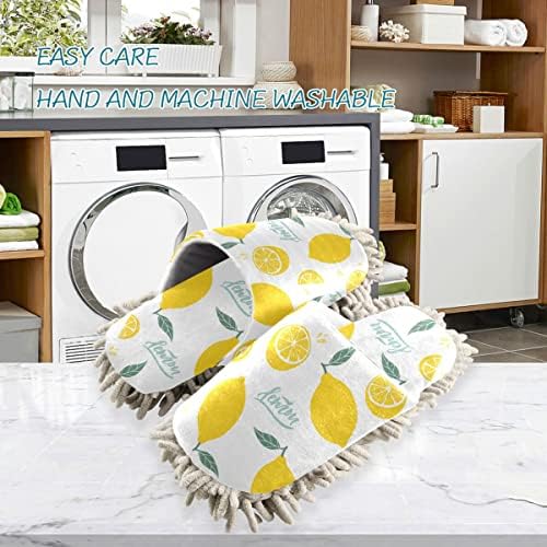 DOMIKING Floor Cleaning Slippers for Women and Men