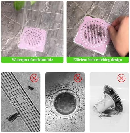 40PCS HUIKANGSHENG Disposable Hair Catcher Sticker