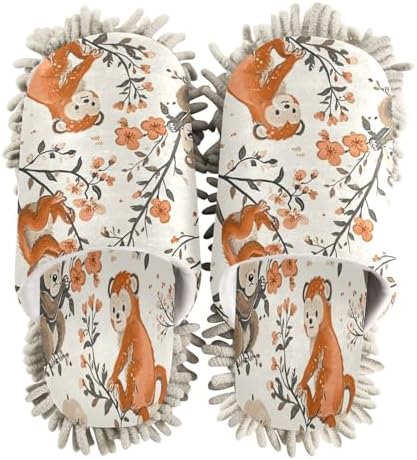 Zhirexin Cartoon Animal Kitchen Cleaning Slippers