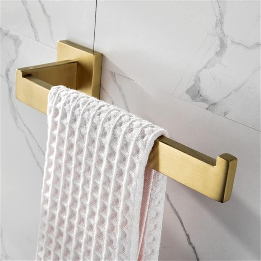 ANNBKA Towel Bar Wall Mounted 304 Stainless Steel Brushed Gold