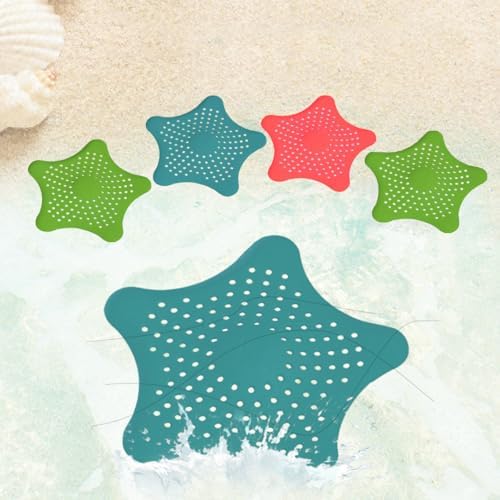 ZPCTECHGO Hair Catcher Shower Drain - 3pcs Set with Suction Cups