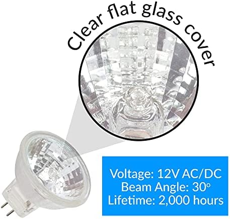 Simba Lighting 20W MR11 Halogen Spotlight Bulbs 6 Pack